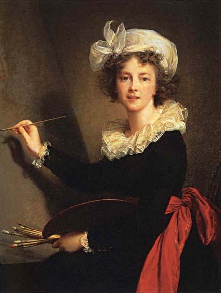 Elisabeth-Louise Vigee-Lebrun Self-Portrait